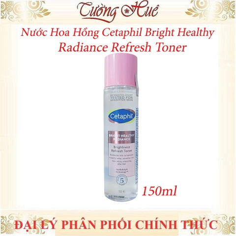 Nước Hoa Hồng Cetaphil Bright Healthy Radiance Refresh Toner 150ml