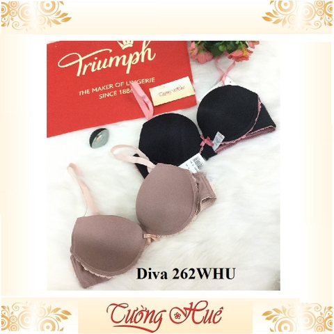 SALE SALE SALE - Áo lót nữ Triumph Diva 262 WHU trơn nâng vừa.