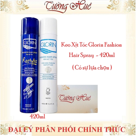 Keo Xịt Tóc Glorin Fashion Hair Spray - 420ml ( Có sự lựa chọn )