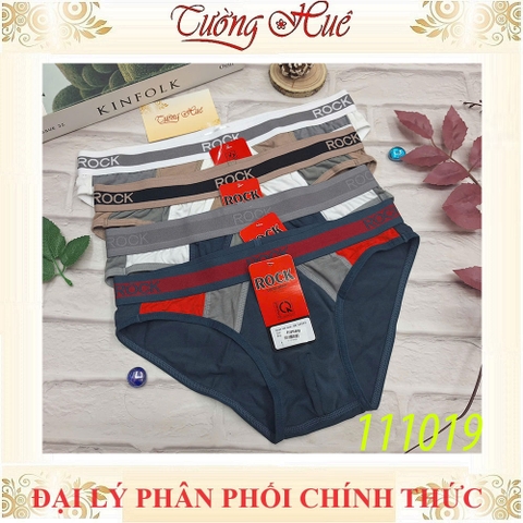 Quần lót nam rock cao cấp QA111019, lưng vừa, co dãn