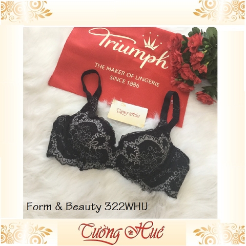 SALE SALE SALE - Áo lót nữ Triumph From & Beauty 322 WHU ren lưng bảng to.