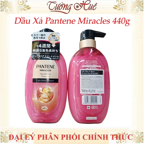 Dầu Xả Tóc Pantene Miracles Cho Tóc Nhuộm 440g