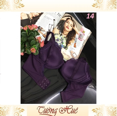 Áo lót nữ Lovely 1120 ren lưng bảng to.