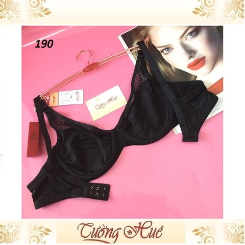Áo lót nữ Lovely 190 V sâu ren lưới không mút có gọng.
