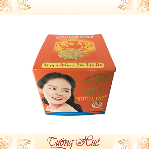 Kem Linh Chi Thúy Nga Mụn Nám Tái Tạo Da Whitening Within 6 Days - 5g - Cam.