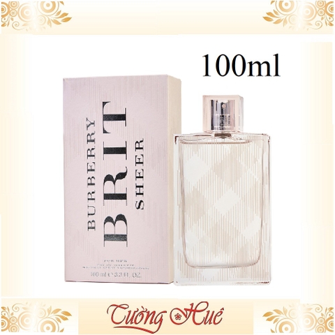 Nước hoa nữ Burberry Brit Sheer for her EDT - 100ml – Tường Huê Shop