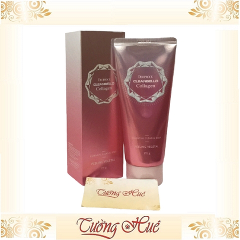 Kem tẩy tế bào da chết chiết xuất Collagen Deoproce Collagen Peeling Vegetal - 170g