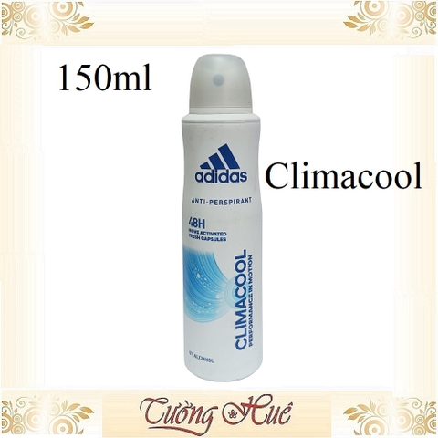 Xịt khử mùi nữ Adidas Anti-Perspirant - 150ml ( Nhiều mùi lựa chọn )