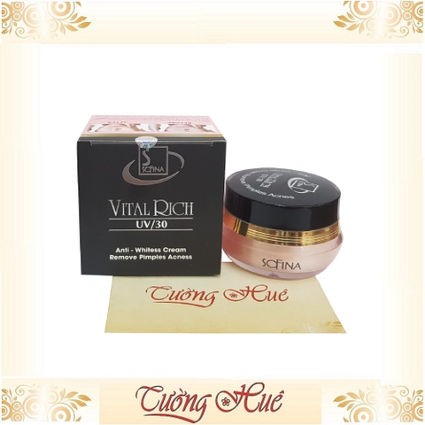 Kem Dưỡng Trắng Sofina Vital Rich UV/30 - 15g.