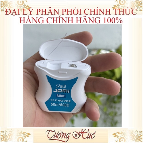 Chỉ Nha Khoa Jomi Dental Floss Hương Bạc Hà - 50m.