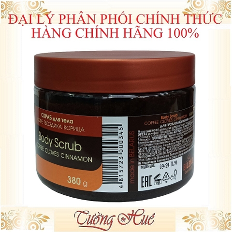 Tẩy Da Chết Toàn Thân Bilena Cafe Và Quế Hồi Nga - 380g