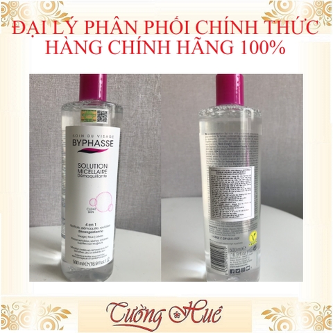 Nước Tẩy Trang BYPHASSE Solution Micellaire - 500ml.