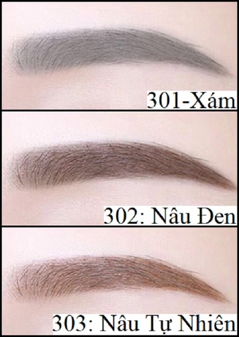 Chì Kẻ Mày 2 Đầu KAY Finely Crafted Eyebrow Pencil ( Lựa Chọn Màu )