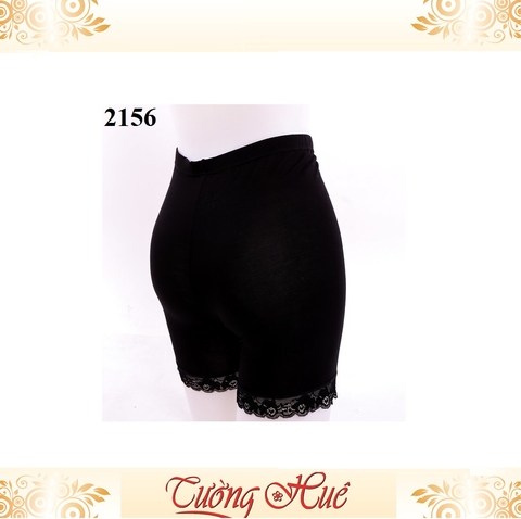 Quần đùi mặc váy Annie 2156 su lạnh ống chân phối ren.