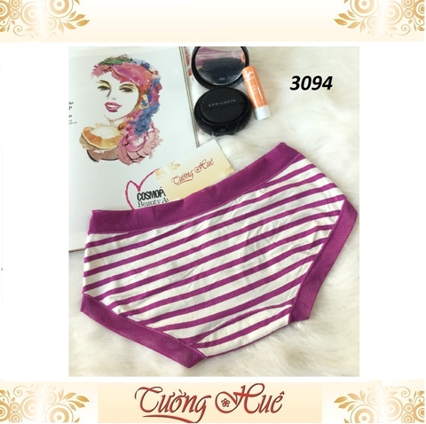 Quần lót nữ Banliya 3094 sọc màu.