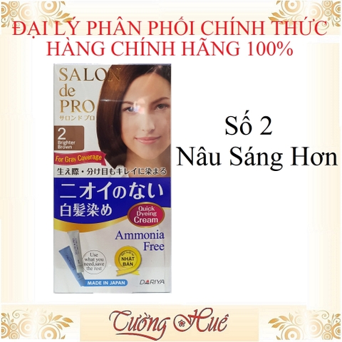 Nhuộm Tóc Salon de Pro Dành Cho Nữ ( Lựa Chọn Màu )