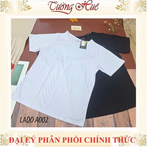 ÁO THUN NAM LADO A002 COTTON MẶC THOẢI MÁI