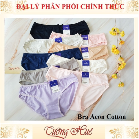 Quần lót nữ Bra Aeon Cotton trơn MÀU NGẪU NHIÊN.