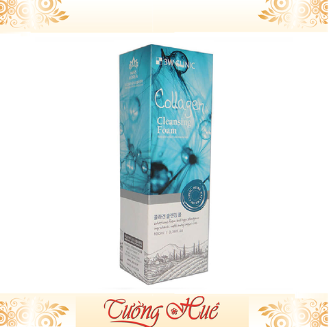 Sữa Rửa Mặt 3W CLINIC Collagen Cleansing Foam - 100ml.