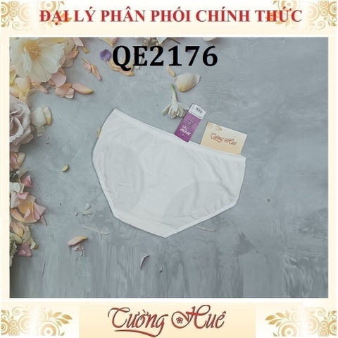 Quần lót nữ Annie QE2176 Trơn Cotton Lưng Vừa.