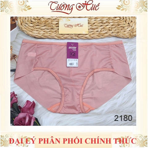 Quần Lót Nữ Thun Lạnh annie QE 2180 Cạp Vừa Viền Mông Không Đường May Đáy Nhỏ Thoáng Mát