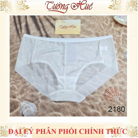 Quần Lót Nữ Thun Lạnh annie QE 2180 Cạp Vừa Viền Mông Không Đường May Đáy Nhỏ Thoáng Mát