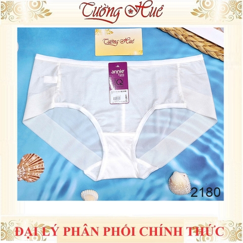 Quần Lót Nữ Thun Lạnh annie QE 2180 Cạp Vừa Viền Mông Không Đường May Đáy Nhỏ Thoáng Mát