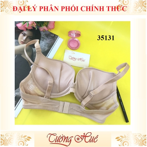 Áo lót nữ Bon Bon BV35131 mút dầy phối ren(4cm)