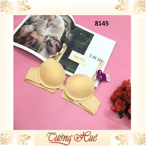 Áo lót nữ annie Bra 8145 dầy nâng cúp bầu ngang trơn.