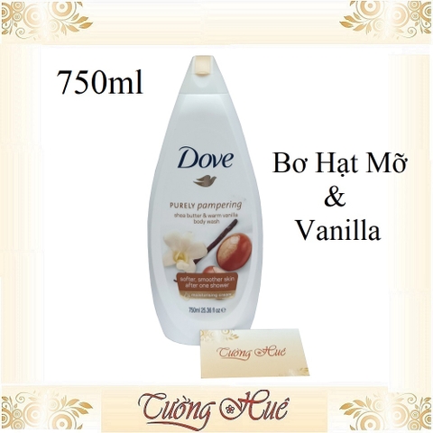Sữa Tắm Dưỡng Ẩm Dove Nhiều Mùi - 750ml