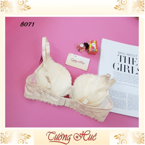 Áo lót nữ annie Bra 8071 ren nâng ngực.