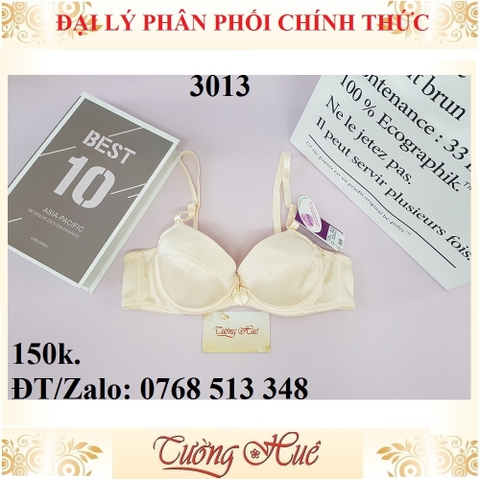 Áo lót nữ annie Bra 3013 trơn mút mỏng.