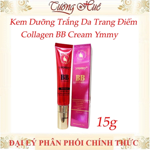 Kem Trang Điểm Dưỡng Trắng Da Collagen Ymmy BB Cream 15g