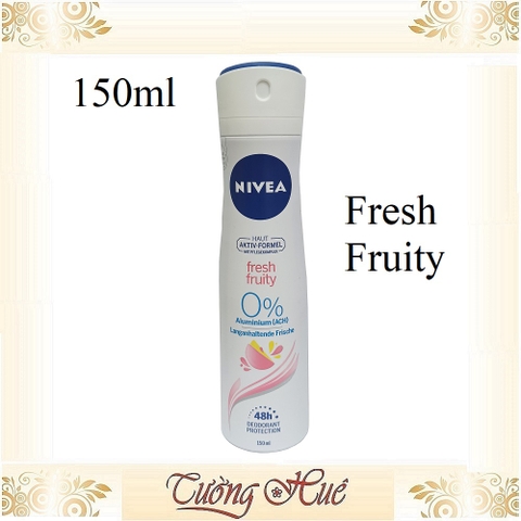 Xịt Khử Mùi Nữ Nivea 48H Protection Anti-Perspirant - 150ml ( Có lựa chọn )