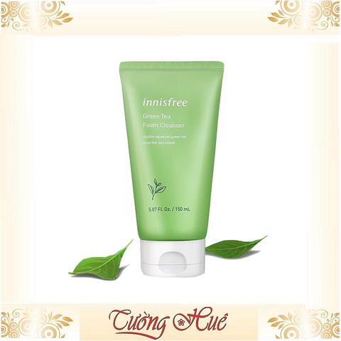 Sữa Rửa Mặt Trà Xanh INNISFREE Green Tea Foam Cleanser - 150ml.