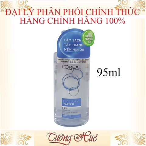 Nước Tẩy Trang Tươi Mát Loreal Micellar Water 3in1 Refreshing ( Có Lựa Chọn )