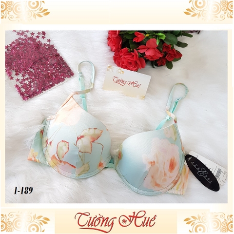 SALE SALE SALE - Áo lót nữ AnneBra 1-189 họa tiết hoa màu.