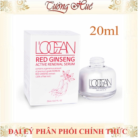 Locean Red Ginseng 30% serum hồng sâm tái tạo da, chống lão hóa, trắng da