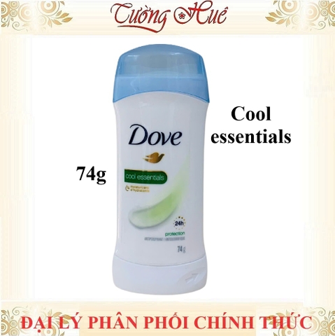 Lăn khử mùi nữ Dove Anti-Perspirant Deodorant 24H - 74g (Nhiều Mùi Lựa Chọn)