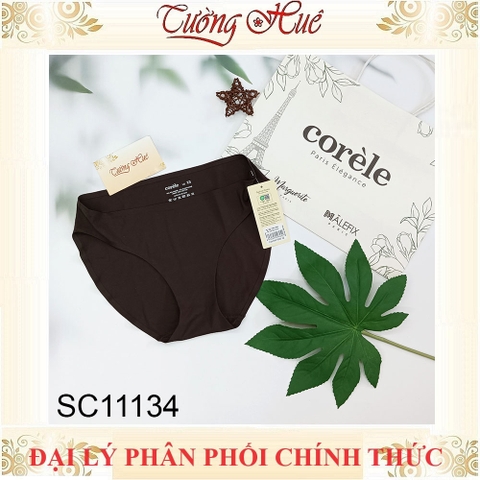 Quần lót nữ Corèle V SC11134 Lưng Vừa Chất Su Đúc Bao Phủ Mông ( FORM QUẦN LỚN size US )