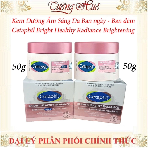 Kem dưỡng ẩm sáng da ban ngày ban đêm Cetaphil Bright Healthy Radiance Brightening- 50g