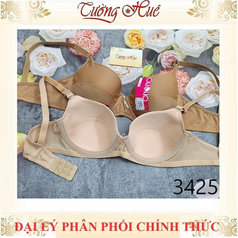 Áo Lót Nữ Thái Lan ONONO TB3425 Có Gọng Trơn Mút Mỏng 2 Móc Cài.