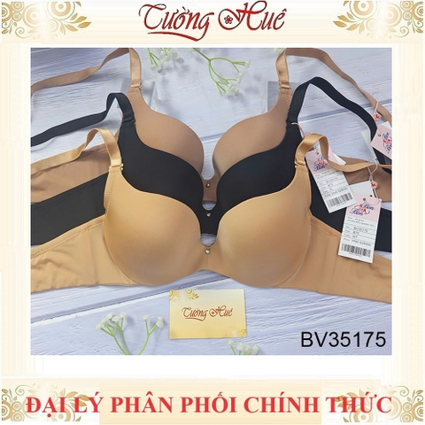 Áo lót Nữ Bonbon BV35175 Có Gọng Cúp 3/4 Trơn Mút Ép Mỏng Đường May Ẩn.