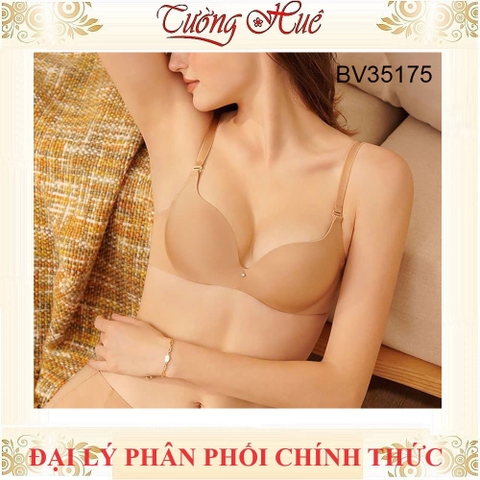 Áo lót Nữ Bonbon BV35175 Có Gọng Cúp 3/4 Trơn Mút Ép Mỏng Đường May Ẩn.