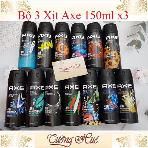 Xịt khử mùi Nam Axe Deodorant & Body Spray - 150ml ( Nhiều mùi lựa chọn )