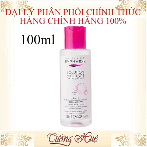 Nước Tẩy Trang BYPHASSE Solution Micellaire - 100ml.