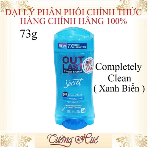 Lăn khử mùi Nữ Secret Clear Gel - 73g ( Nhiều mùi lựa chọn )