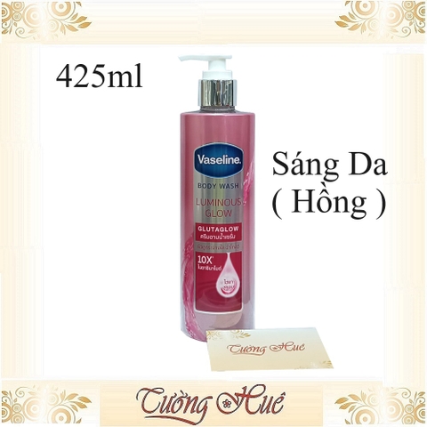 Sữa Tắm Vaseline Gluta Glow 10x Body Wash - 425ml ( Có Lựa Chọn )