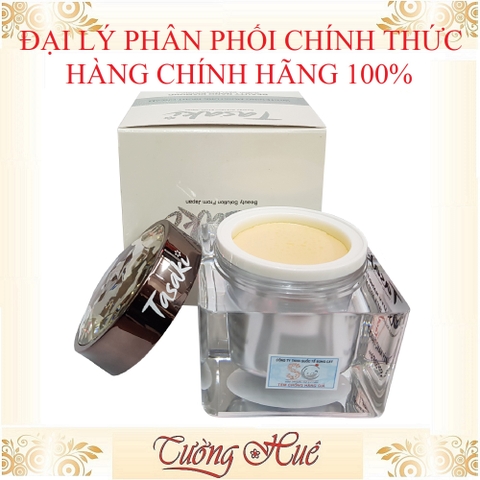 Kem Tasaki Dưỡng Trắng Da & Phục Hồi Nano Diamond Night Cream - 25g - Bạc ( Tặng 1 Bịch/6 Que Mút Rửa Mặt )