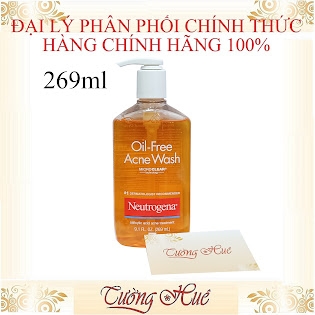 Sữa Rửa Mặt Ngừa Mụn Neutrogena Oil - Free Acne Wash MicroClear